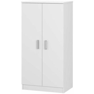 F.R.S. Armario multiusos 2 puertas Sfera en blanco 55 cm(ancho) 108 cm(altura) 35 cm(fondo)