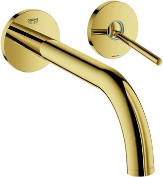 GROHE Mezclador De Lavabo Con 2 Orificios Atrio 19918 Fms 221mm Dorado Brillante