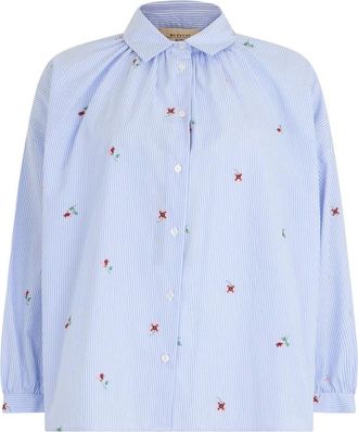 Max Mara Mujer, Blusas y Camisas, Azul, Talla: L