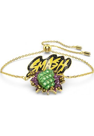 Swarovski Womens 5650869 Marvel Hulk Bracelet - Gold - One Size