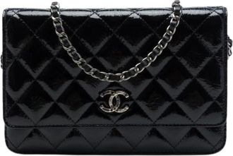 Chanel Pre-owned Wallet on Chain - - Pre-owned - Donna - Nero - ONE SIZE