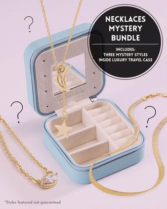Sterling Forever Necklace Mystery Bundle & Jewelry Case