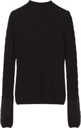 Lanvin Turtleneck Trui - Dames - Coltruien - Zwart - M - Truien & Vesten