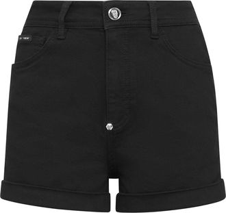 Philipp Plein Denim Hot pants