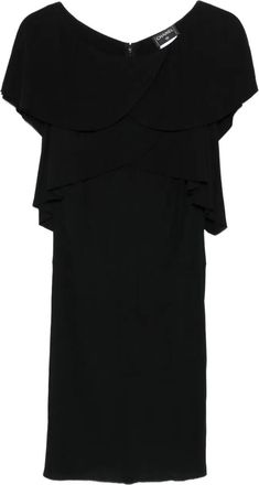 Chanel Abito corto con ruches - Nero