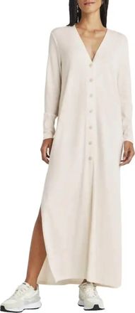 Splendid Brooke Button Down Dress In Moonstone