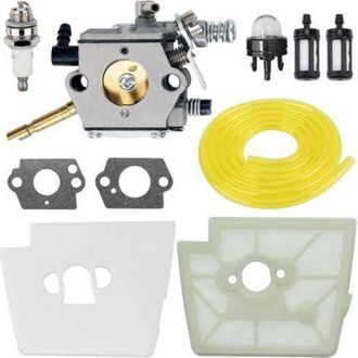 OEM Carburador Compatible Para Desbrozadora Stihl Fs160 Fs220 Fs180 Fs280 Fr220, Reemplaza Al Zama C15-51 C1s-s3g Con Filtro De Aire, Buj&iacute;a Y Manguera De 