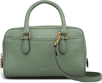 Radley London Mini Portland Way Zip Top Handle Bag in Pistachio at Nordstrom Rack