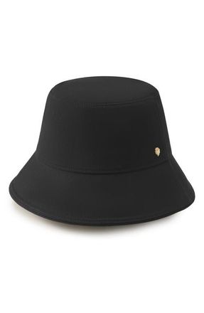 Helen Kaminski Frankie Water Repellent Cotton Bucket Hat in Black at Nordstrom
