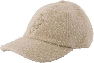 J.W.Anderson Hats & Caps, female, Beige, ONE SIZE, Wool Hat
