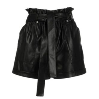 Patrizia Pepe Black Polyethylene Womens Shorts