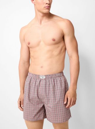 Le 31 Mens Scotsman poplin boxer Cotton