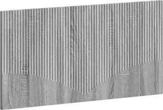 vidaXL Cabecero Montada En La Pared Hoorn Sonoma Gris Vidaxl