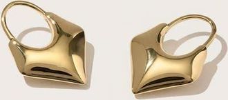 Otiumberg Small Kite Earrings in Yellow Toned Gold at Nordstrom
