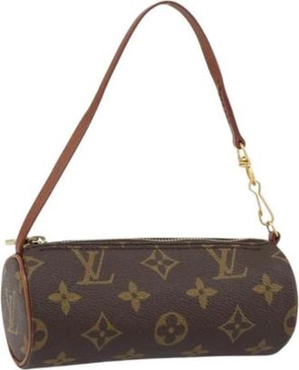Louis Vuitton Pre-owned Canvas Mini Tas - Dames - Vintage Mini Tas - Bruin - ONE Size - Vintage