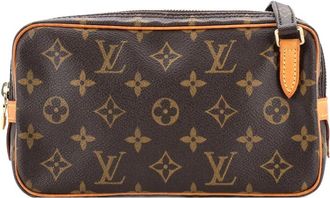 Louis Vuitton Pochette Marly Bandouliere Bag Monogram Canvas crossbody bag - Bruin