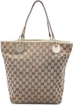 Gucci Pre-owned Gucci Large GG Canvas Eclipse Tote Unisex C7JW2LHQC6OXW7FH