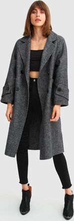 Belle & Bloom Rumour Has It Oversized Wool Blend Coat