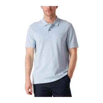 HUGO BOSS Heren, Tops, Blauw, Maat: XL Katoen