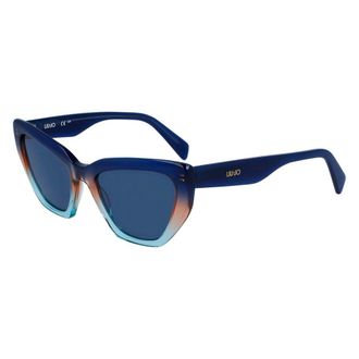 Liu Jo Womens Blue Acetate Sunglasses - One Size