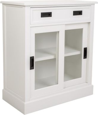 Wanderlust Deco Wanderlust Deco - Recibidor De Madera Blanco 80x40x90,5