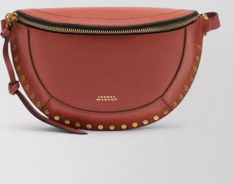 Isabel Marant skano leather belt bag studs strap