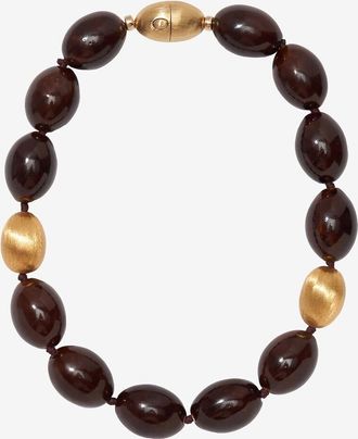 Lizzie Fortunato Halskette aus Keramikperlen Triana