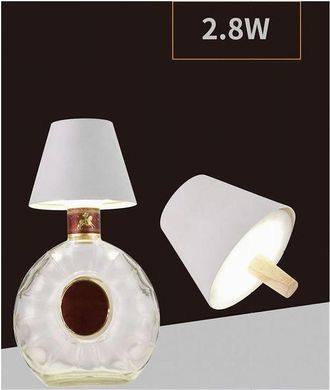 Trade Shop Trade Shop Traesio - Trade Shop - Lume Testa Lumetto Led 2.8 W Ricaricabile Dimmmerabile Cct 3 Colori Luce D10-3c - Blanco