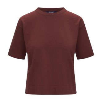 K-Way K-Way, T-Shirts, female, Brown, Size: XS Esmer Pullover