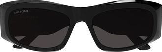 Balenciaga Sunglasses Bb0395 S 001 Black/Gray Women