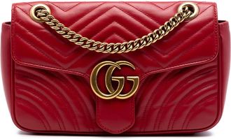 Gucci Pre-owned Gucci Medium GG Marmont Matelasse Calfskin Shoulder Bag Ladies XTJH1BFZ66PN76X2