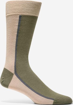 Cole Haan Mens Clocking Dress Crew Socks - Green