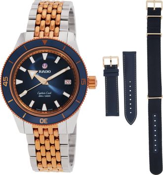Rado Captain Cook Automatic Blue Dial Unisex Watch R32224203