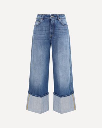 Givenchy D&eacute;grad&eacute; turn-up Jeans Female 26