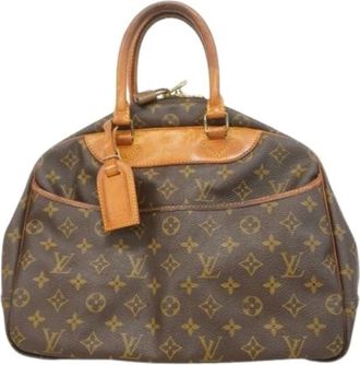 Louis Vuitton Pre-owned Handbags, female, Brown, Size: ONE SIZE Pre-owned Deauville Handbag