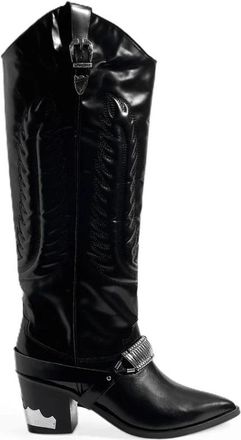 Toga Archives Boots - Dames - Cowboylaarzen - Zwart - 37 EU - Schoenen