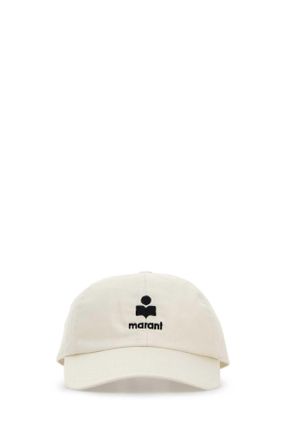 Isabel Marant Isabel Marant Ivory Cotton Tomas Baseball Cap