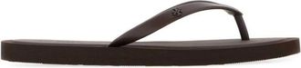 Tory Burch Kira Padded Flip-Flop - Dames - Slippers - Bruin - 36 EU - Schoenen