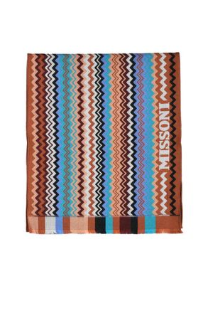 Missoni Brown Wool Scarf