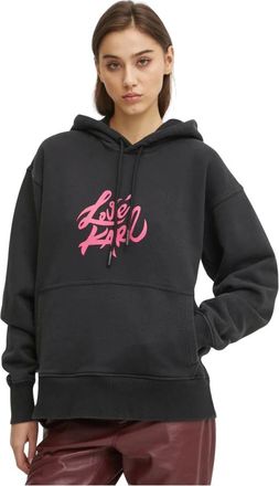 Karl Lagerfeld Mujer, Sudaderas, Negro, Talla: L