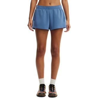 Cotton On Womens Active Ultimate Soft Track Short in Infinity Blue at Nordstrom, Size Xx-Small