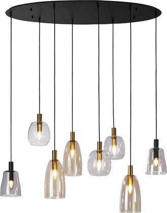 Searchlight Dimmbare Design Pendellampe Divine 35 x 120 cm, 8-flammig