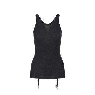 Christophe Lemaire Fitted Ribbed Wool Tank Top