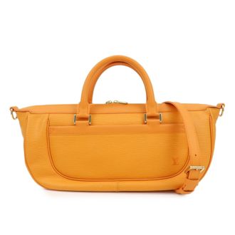 Louis Vuitton Dhanura Epi Leather Orange Leather Handbag (Pre-Owned)