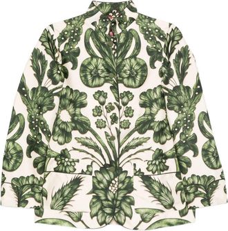 F.R.S. FR.S. Camicia di seta stampata