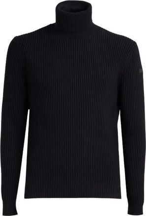 Roberto Ricci Design Blauwe Sweaters voor Heren - Heren - Coltruien - Blauw - S - Truien & Vesten