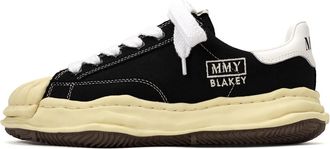 Miharayasuhiro BLAKEY VL OG Sole Canvas Low-top Sneaker Black A09FW732-BLK