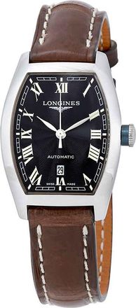 Longines Evidenza Black Dial Automatic Ladies Watch L2.142.4.51.2