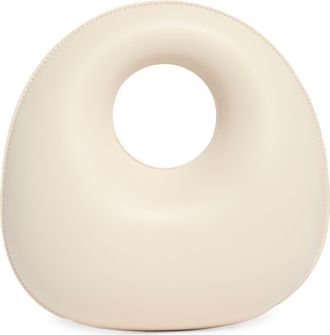 BCBGeneration Circle Handle Molded Hobo Bag in Cloud at Nordstrom Rack