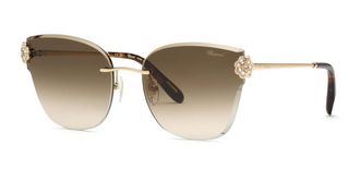 Chopard SCHL57S 300X Mens Sunglasses Gold Size 59